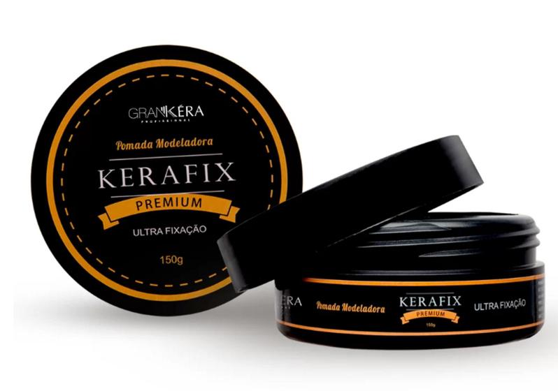 Imagem de Cera Modeladora Ultra Fixação - Kerafix 150g - Grankéra Profissional