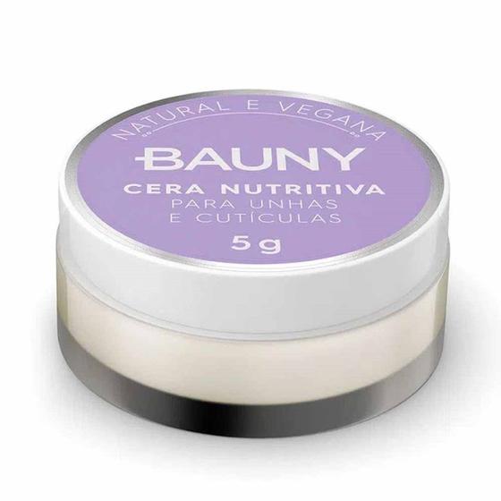 Cera Nutritiva Para Unhas e Cutículas 5g - Bauny Menor preço em Cera Nutritiva Para Unhas e Cutículas 5g - Bauny