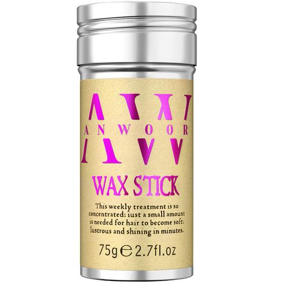 Imagem de Cera para Cabelo Anwoor - 80ml - Remove Frizz em Crianças e Mulheres