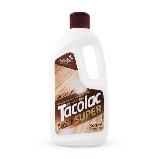 Cera Para Piso de Madeira Tacolac Super 500ml Menor preço em Cera Para Piso de Madeira Tacolac Super 500ml