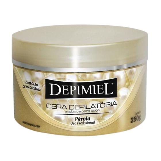 Cera Pérola Depilatória Perolada para Buço Depimiel 250g Menor preço em Cera Pérola Depilatória Perolada para Buço Depimiel 250g
