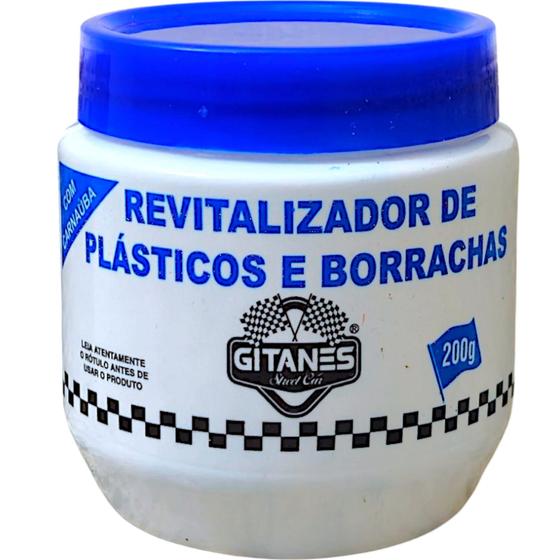 Imagem de Cera Revitalizadora De Parachoque, Plásticos, Borrachas 200g 
