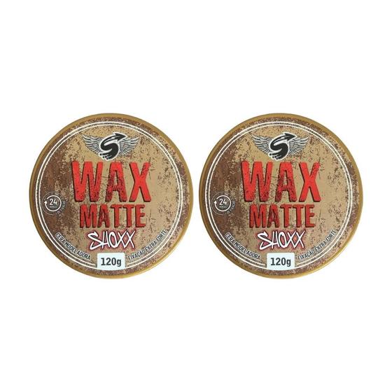 Imagem de Cera Shoxx Wax Matte 120G - Kit Com 2Un