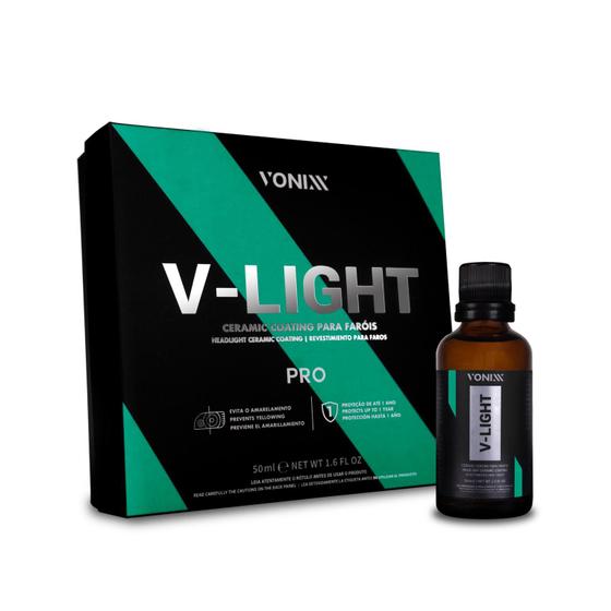 Imagem de Ceramic Coating/vitrificador Para Faróis V-Light Pro 50mL - Vonixx