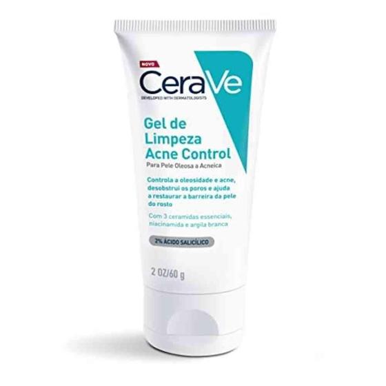 Imagem de Cerave Gel De Limpeza Facial Acne Control 60G