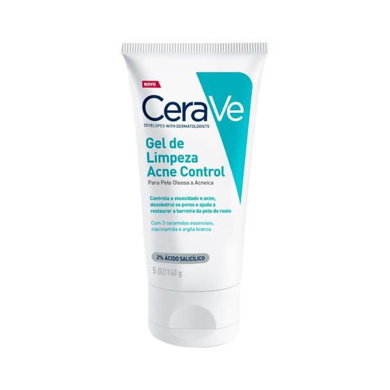 Imagem de Cerave Gel Para Limpeza Acne Control 140gr Oleosa/acneica