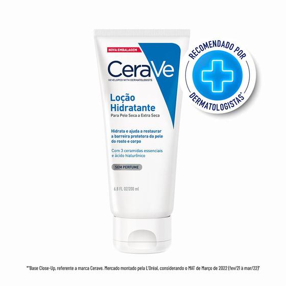 Imagem de Cerave Locao Hidratante Pele Seca A Extra Seca 200ml