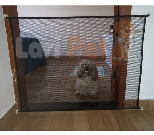 Cerca Tela Pet de Proteção Divisória para portas Tamanhos - Cães Cachorros - Lari Pet Menor preço em Cerca Tela Pet de Proteção Divisória para portas Tamanhos - Cães Cachorros - Lari Pet