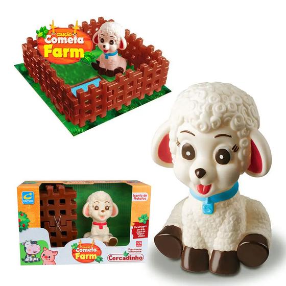 Imagem de Cercadinho Brinquedo Montar e Desmontar Ovelha Cometa Farm