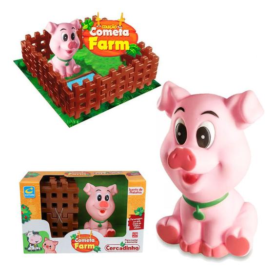 Imagem de Cercadinho Brinquedo Montar e Desmontar Poquinho Cometa Farm