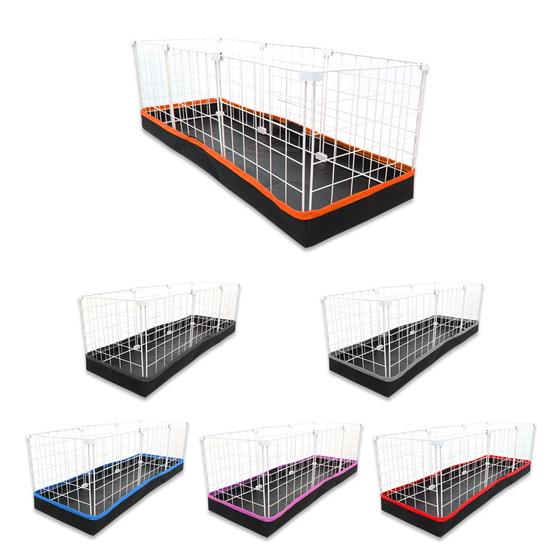 Cercado Aramado 30x90cm Branco com Bandeja Higiênica Nylon Laranja é boa?
