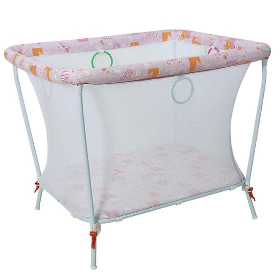 Imagem de Cercado Infantil Little Baby Rosa - Tubline