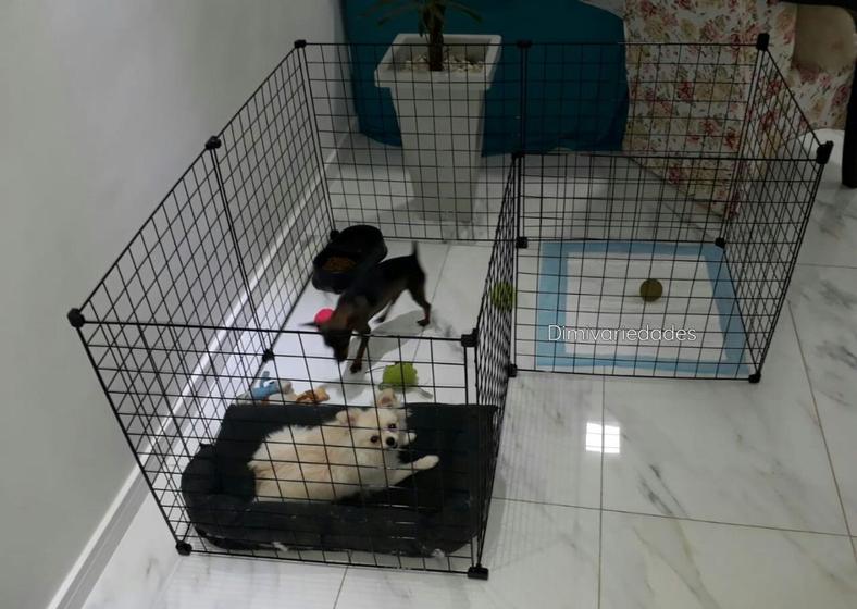 Cercado para cachorro de pequeno porte desmontável 2260 Menor preço em Cercado para cachorro de pequeno porte desmontável 2260