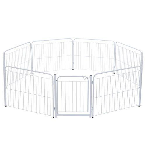 Cercado Pet Util 8/90 Com Portão Dog Cachorro Cercadinho Com fixador de Parede Menor preço em Cercado Pet Util 8/90 Com Portão Dog Cachorro Cercadinho Com fixador de Parede