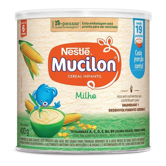 Imagem de Cereal Infantil Mucilon Milho 400g