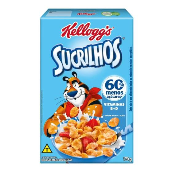 Imagem de Cereal Matinal Sucrilhos Original Menos Açúcar 170g Kellogg's
