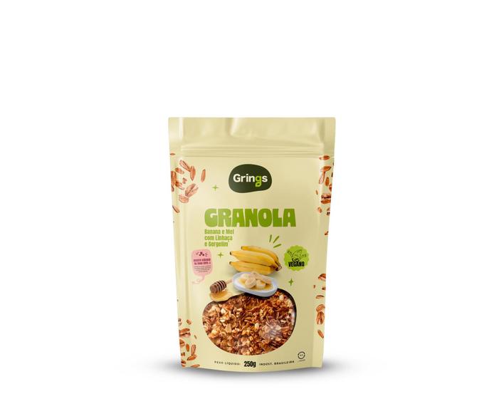 Imagem de Cerealle granola banana e mel 250g grings