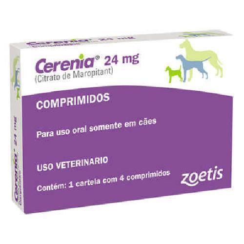 Imagem de Cerenia 24 Mg - Zoetis Anti Enjoo Para Cães 4 Comprimidos