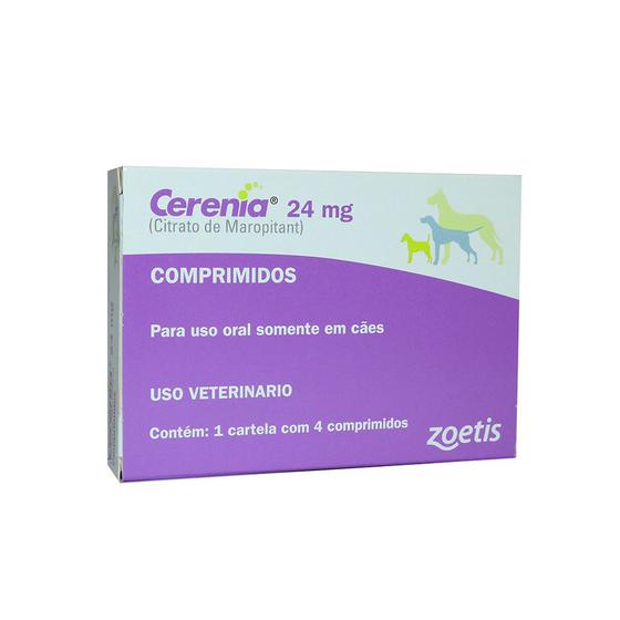 Imagem de Cerenia Antiemético 24mg C/4 Comprimidos - Zoetis