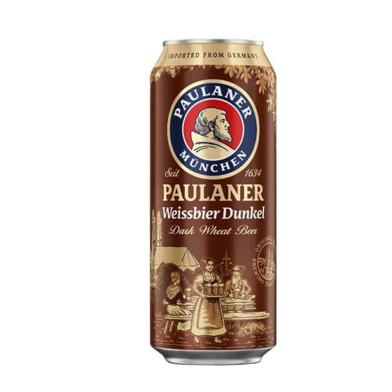 Imagem de Cerveja Alemã Paulaner Weiss Dunkel Lata 500ML