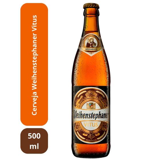 Imagem de Cerveja Alemã Weihenstephaner Weizenbock Vitus Garrafa 500ml