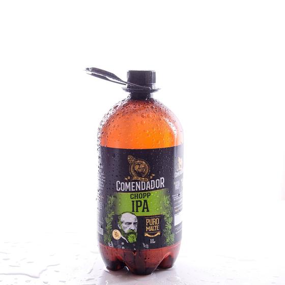 Cerveja Artesanal IPA Comendador no Growler 1 Litro
