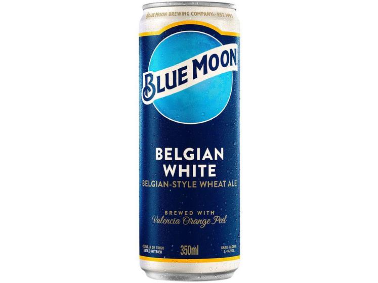 Imagem de Cerveja Blue Moon Belgian White Puro malte - Witbier Lata 350ml