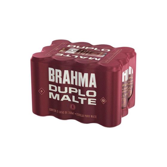 Imagem de Cerveja Brahma Duplo Malte Cremosa 12 Latas 350Ml