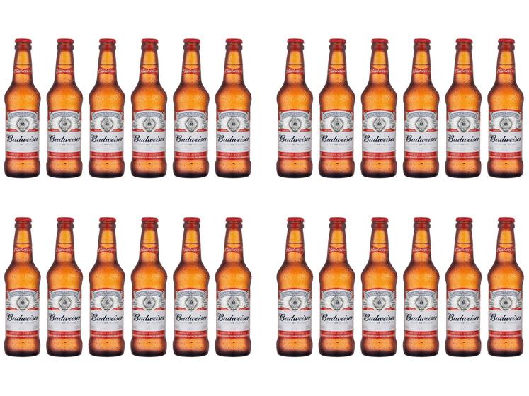 Cerveja Budweiser American Lager 330ml Long Neck
