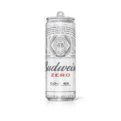 Cerveja Budweiser Zero Lata Sleek 350ml Caixa c/ 8 un Menor preço em Cerveja Budweiser Zero Lata Sleek 350ml Caixa c/ 8 un