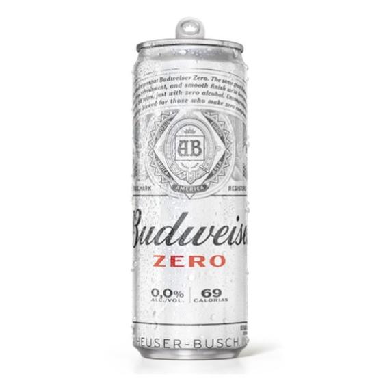 Cerveja Budweiser Zero LT Sleek 350ml Caixa c/ 8 Unidades Menor preço em Cerveja Budweiser Zero LT Sleek 350ml Caixa c/ 8 Unidades
