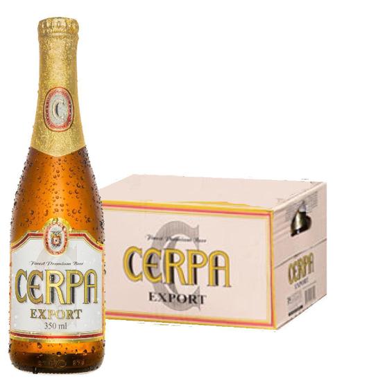 Imagem de Cerveja Cerpa Export Long Neck 350Ml 24 Unidades