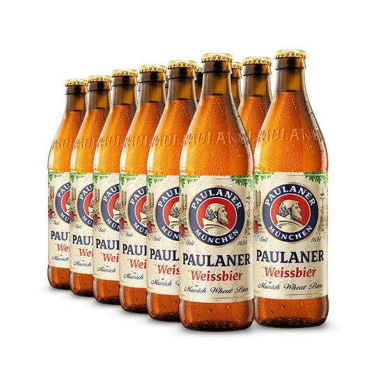 Cerveja De Trigo Paulaner Weissbier Original 500ml (12 Und)