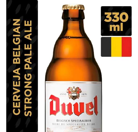 Cerveja Duvel Belgian Strong Golden Ale Clara 330ml Belga