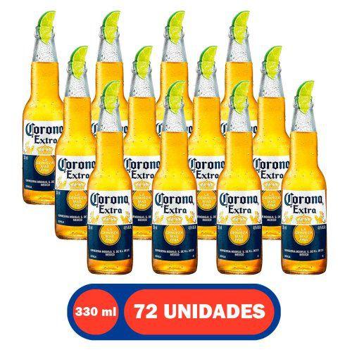 Imagem de Cerveja Extra Pilsen 330ml Long Neck 72 Unidades Corona
