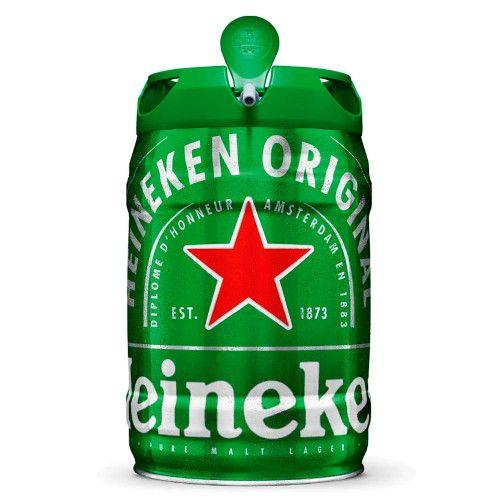 Cerveja Heineken Keg 5L Menor preço em Cerveja Heineken Keg 5L