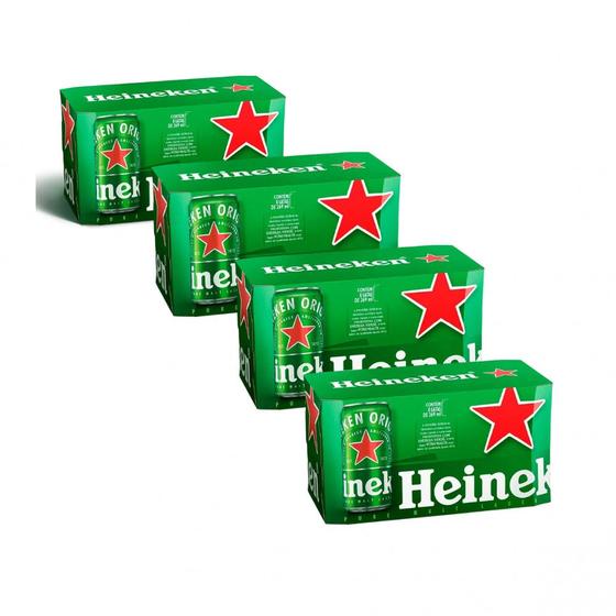 Cerveja Heineken Lata 269ml - Pack com 32 unidades