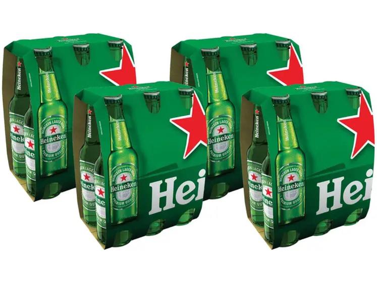 Cerveja Heineken Puro Malte Lager Premium - Long Neck 24 Garrafas de 330ml é boa?