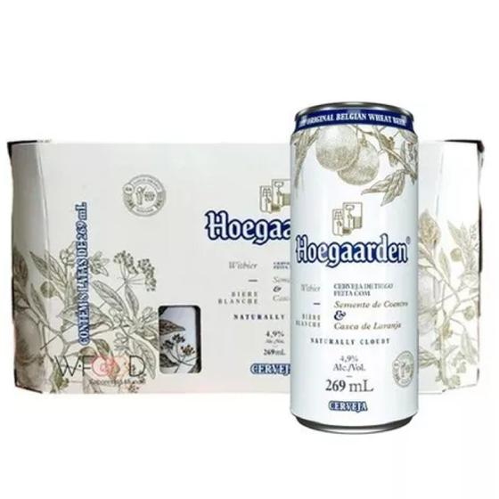 Imagem de Cerveja HOEGAARDEN White 269ml (8 Latas)