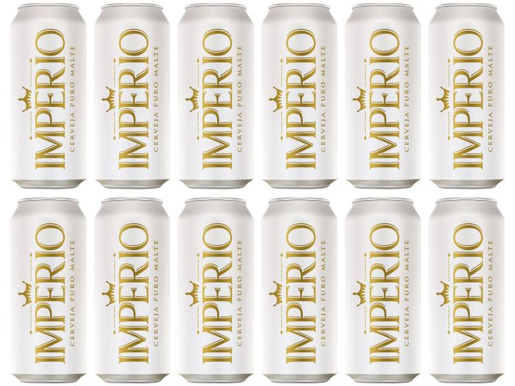 Imagem de Cerveja Imperio Puro Malte Lata 473ml