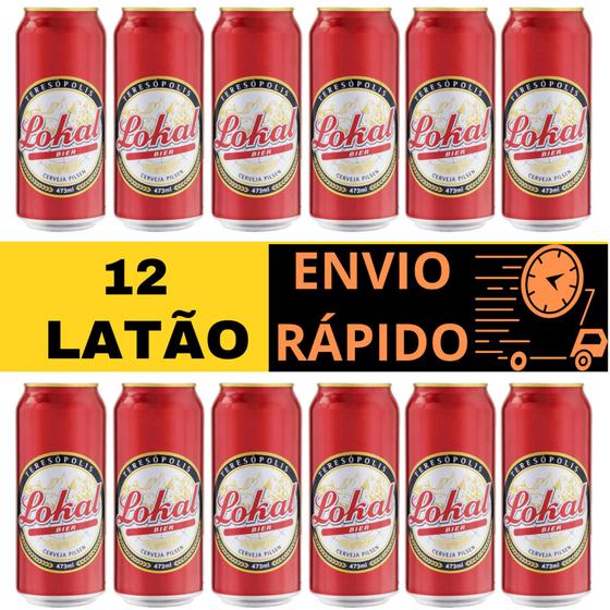 Cerveja Lokal Latão 473mL Fardo 12 Unidades - Cerveja - Magazine Luiza