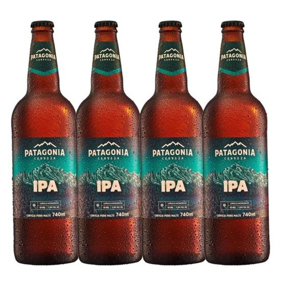 Imagem de Cerveja Patagonia Ipa One Way 740Ml (4 Garrafas)