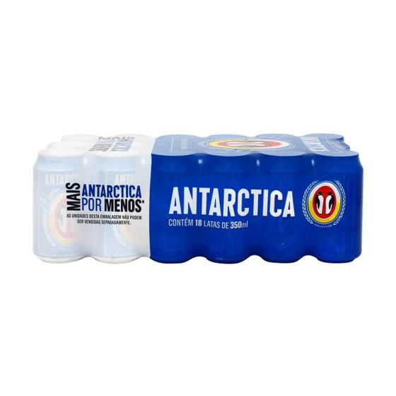 Imagem de Cerveja Pilsen Antarctica 350 Ml Pack 18 Unidades