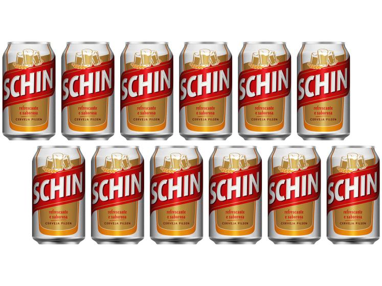 Imagem de Cerveja Schin Pilsen 12 Unidades