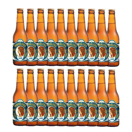 Imagem de Cerveja Sem Álcool Madalena - Long Neck 355Ml - 20 Un