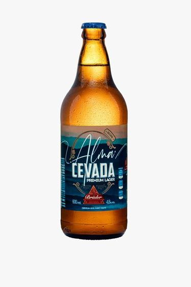 Imagem de Cerveja Sem Carboidrato Bruder Alma Cevada 600ml - 15 Un