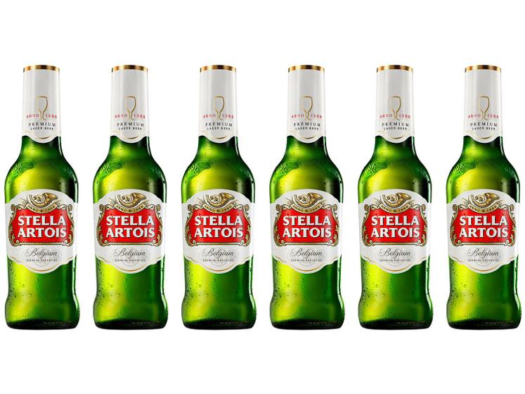 Imagem de Cerveja Stella Artois Belgium Lager 6 Unidades  - 275ml