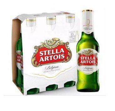 Imagem de Cerveja Stella Artois Long Neck 275ml - PACK 6 Unidades
