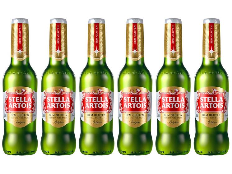 Imagem de Cerveja Stella Artois Sem Glúten Puro Malte