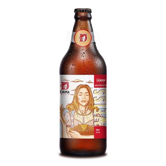 Imagem de Cerveja Weiss Dama Bier 600ml